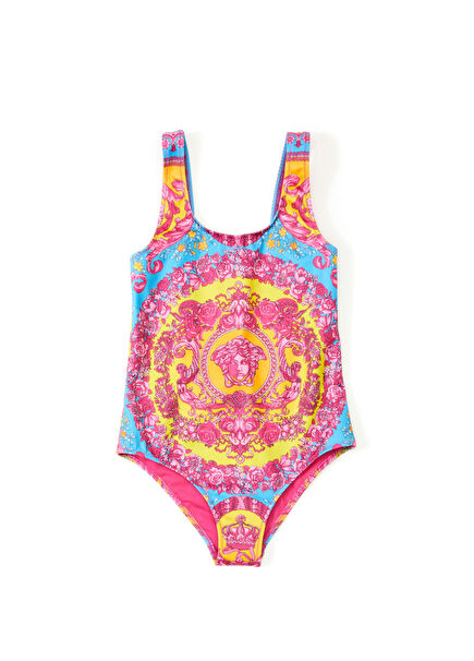 Pembe Kız Çocuk Mayo