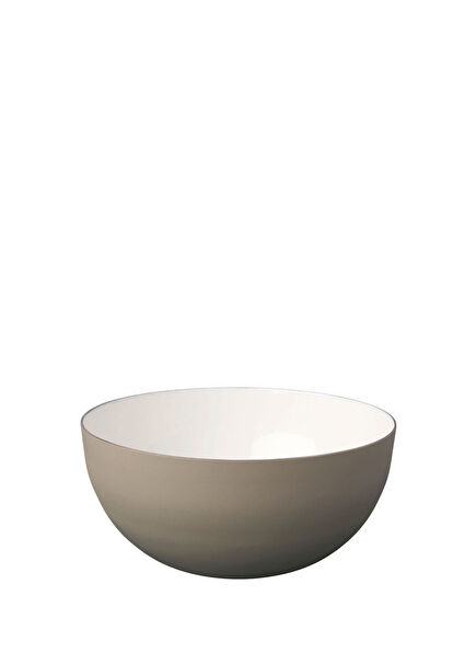 Gri Beyaz Kase 30 cm