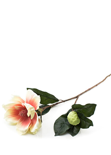 Pink Magnolia Artificial Flower 86 cm
