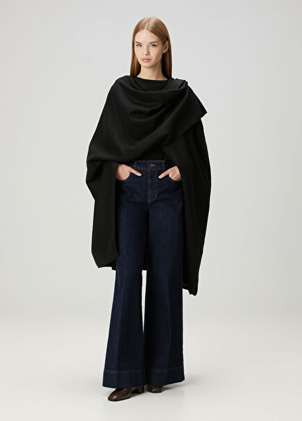 Murraya Mavi Wide Leg Jean Pantolon