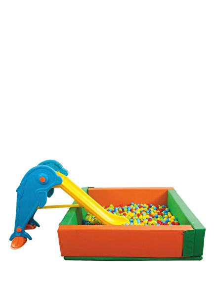 Çok Renkli Kare Küçük Top Havuzu