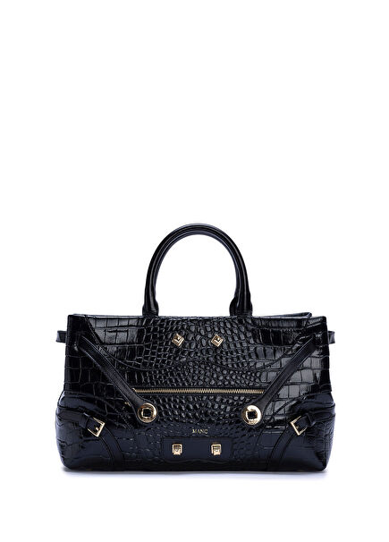 Zouzou 26 Black Women's Leather Bag