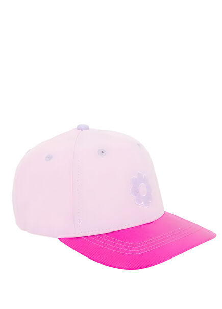 Iconik UV Protection Pink Flower Girls' Basketball Hat