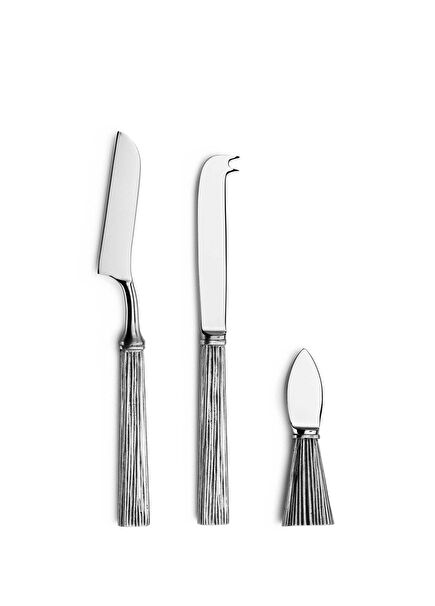 Tin 3-Piece Cheese Knife Set