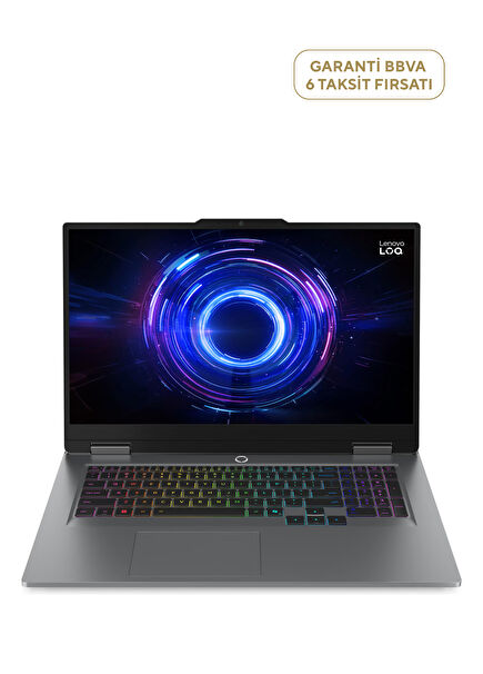 LOQ 17IRX10 Intel Core i7-14700HX 24GB Ram 1TB SSD Rtx 5070 8GB 17,3" FHD IPS Panel 165Hz FreeDos Gaming Laptop 83JH006HTR