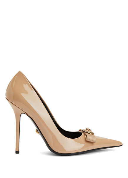Nude Deri Stiletto