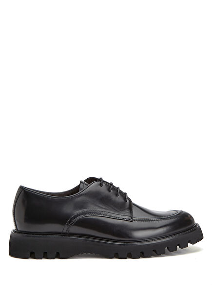 Bastia Black Men's Leather Shoes