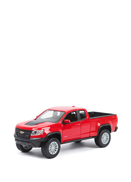 1/27 2017 Chevrolet Colorado ZR2 Red Model Car