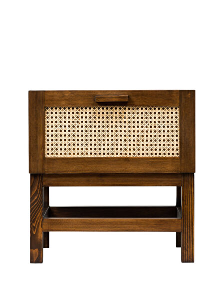 Calm Brown Bedside Table