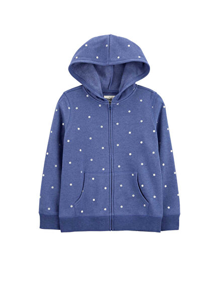 Desenli Kız Çocuk Sweatshirt