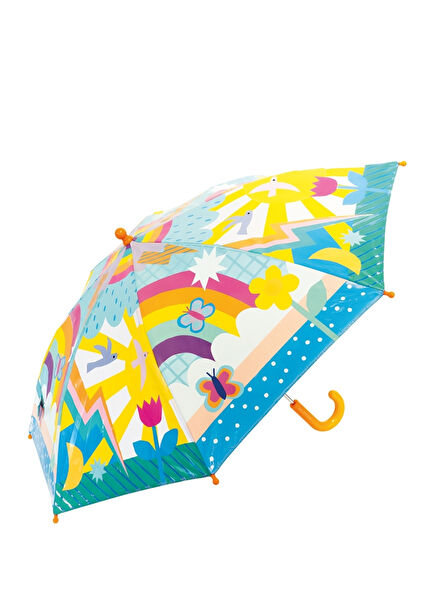 Rainbow Renk Değiştiren Çocuk Şemsiye 