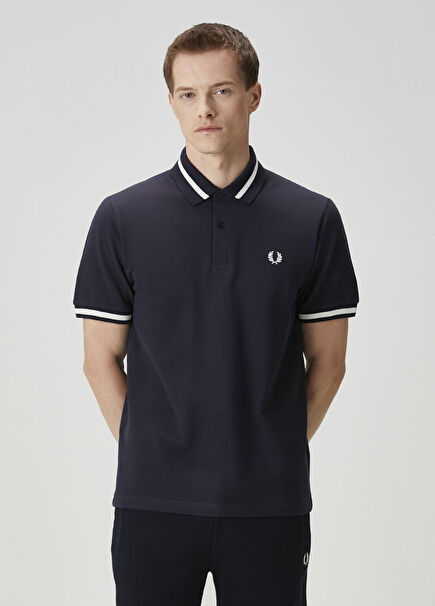 Koyu Mavi Polo Yaka T-shirt