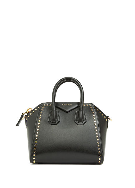 Antigona Mini Black Women's Leather Bag