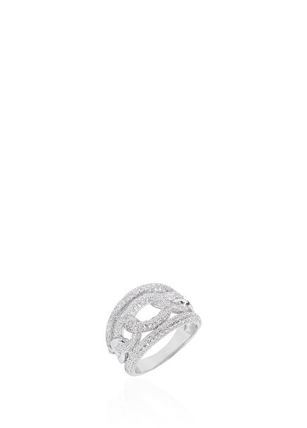 Edem Cuban Women's Silver Ring