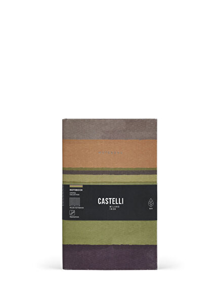Milano Sage Mustard Collection Lined Notebook