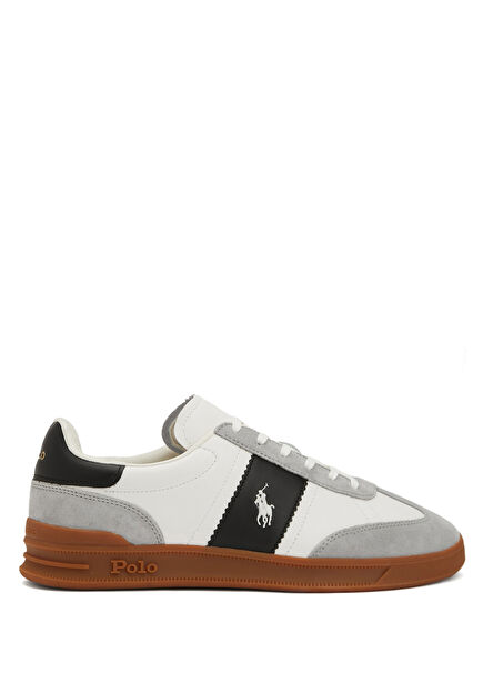 Multicolored Men's Leather Sneakers