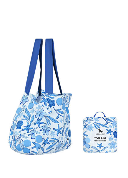 Design Wavy Baby Kadın Katlanabilir Bez Çanta