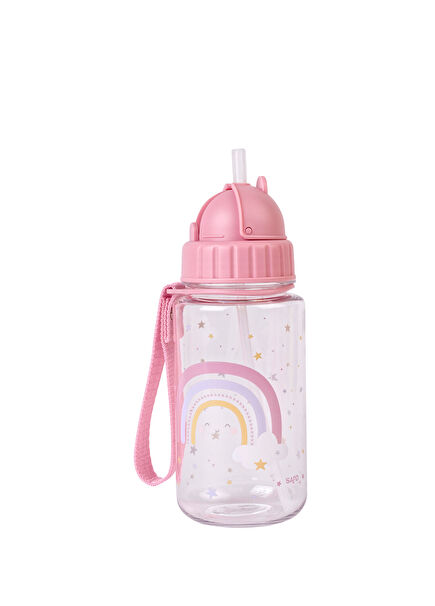 Rainbow Straw Bottle 450 ml