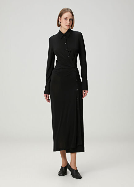 Siyah Maxi Elbise