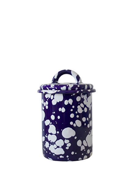 Navy Blue Enamel Spice Rack