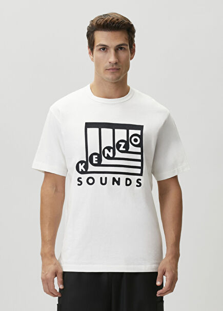 Sounds Classic Kırık Beyaz T-shirt