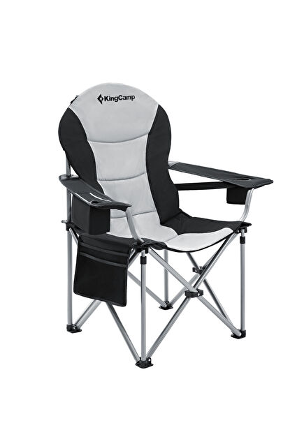 Cedar Deluxe Ultra Lumbar Support Grey Folding Camping Chair