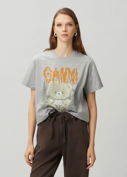 Forest Teddy Grey T-Shirt