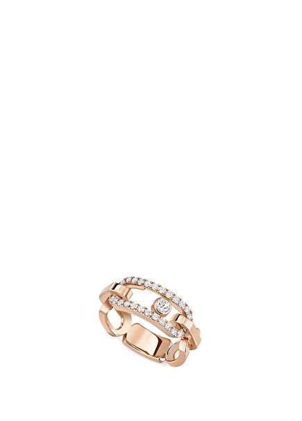 Move Link Women's Gold Ring