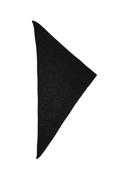 Black Glitter Women's Cashmere Shawl