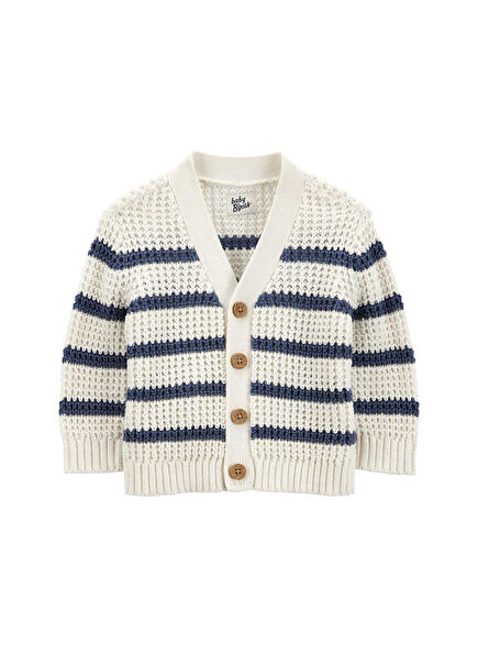 Beige Long Sleeve Baby Boy Jacket