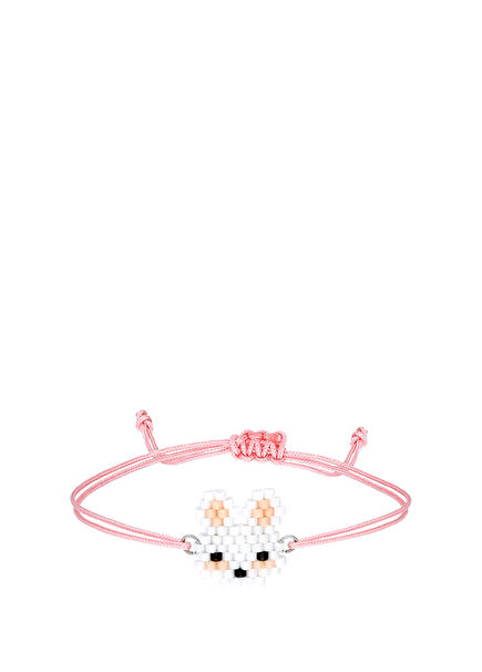 Miyuki Tavşan Pembe Kız Çocuk Bileklik