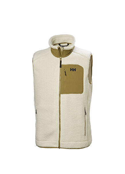 Panorama Pile Block Grey Fog Men's Fleece Sport Vest