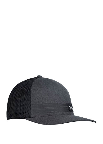 Surf Çizgili Laguna Gri Siyah Unisex Golf Şapkası TH21AWCL-0HD0