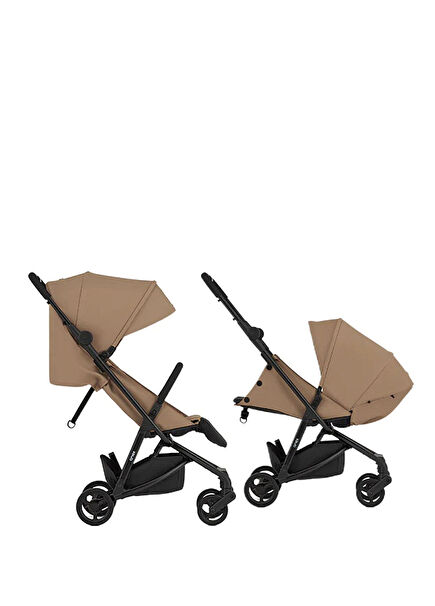 Air-z Toasted Çift Yönlü Tek Elle Katlanan Kabin Boy 0-22 kg Bebek Arabası
