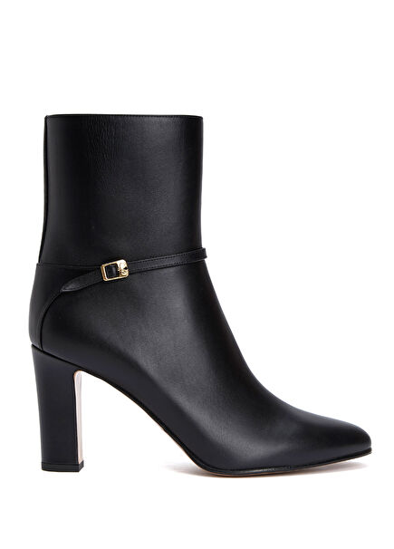 Pattie Black Women's Leather Boots