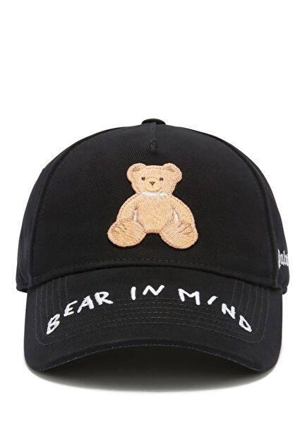 Black Logo Embroidered Women's Hat