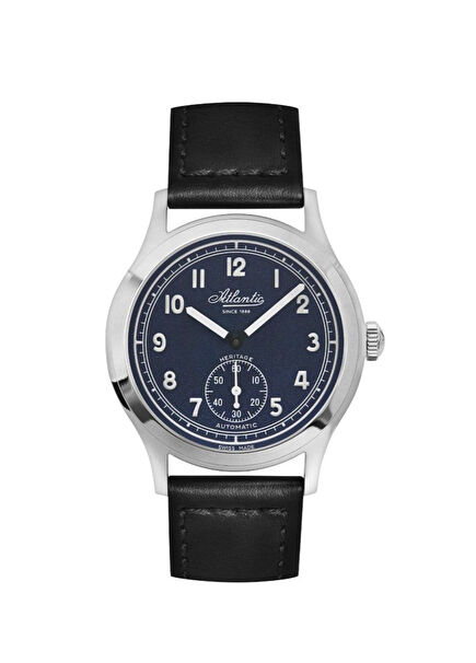 53760.41.53 Siyah Deri Erkek Kol Saati