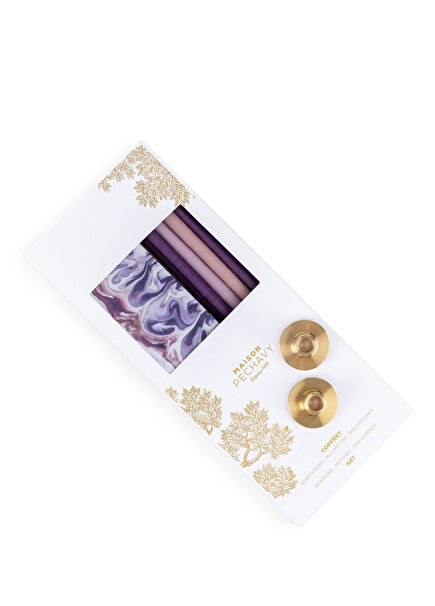 Douceur D'Automne Multicolored Candle Set