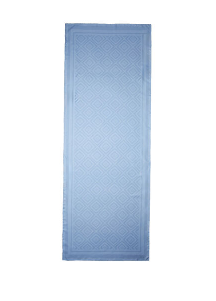 Blue Women's Silk Shawl
