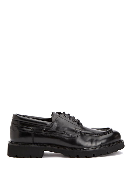 Black Men's Leather Shoes
