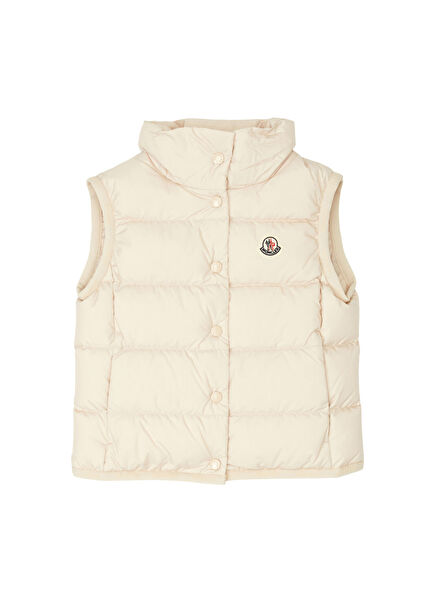 Badia Beige Girl's Puff Vest