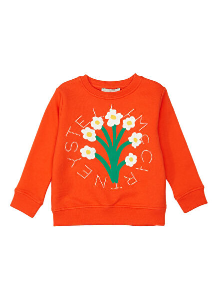 Red Baby Girl Sweatshirt