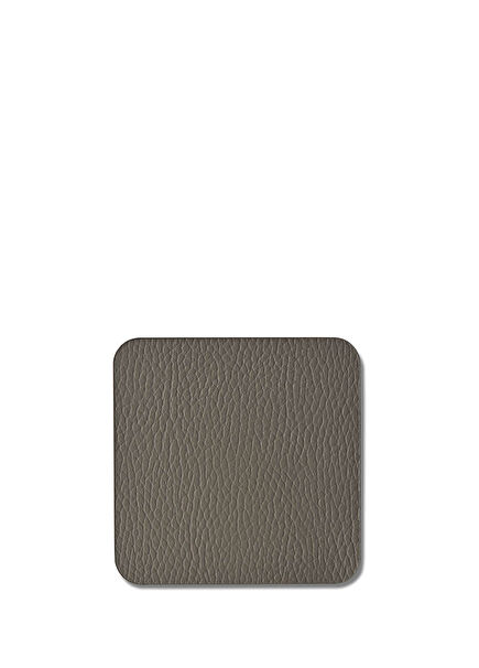 Vizon Dikdörtgen Deri Bardak Altlığı