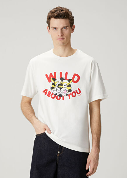 Wild Tiger White Classic T-Shirt