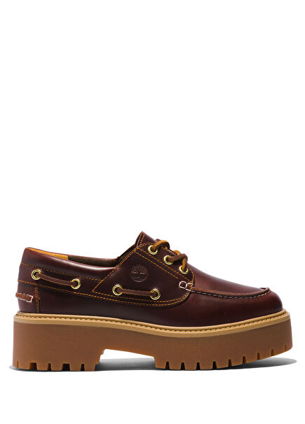 Stone Street Dark Brown Women's Leather Loafer