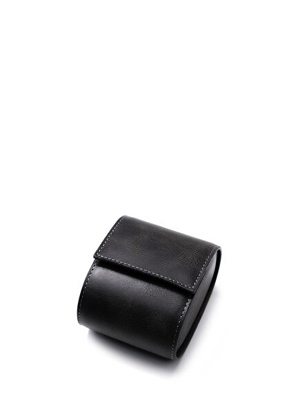 Anthracite Single Leather Watch Box