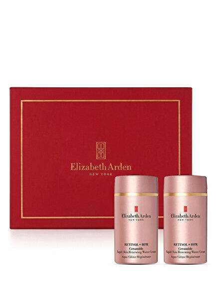 Retinol + HPR Ceramide Water Canlandırıcı Yüz Kremi 2'li Hediye Seti 2 x 50 ml