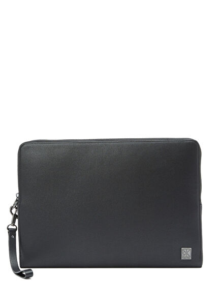 Emblem Black Mens Laptop Bag