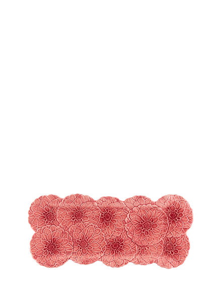 Maria Flor Pink Ceramic Serving Plate