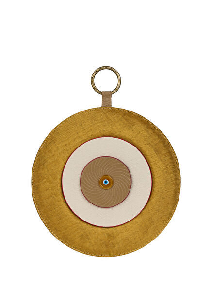 Signature Göz Kutnu Sarı Cam Nazarlık